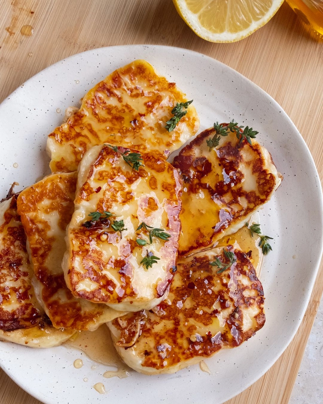 Hot Honey Halloumi
