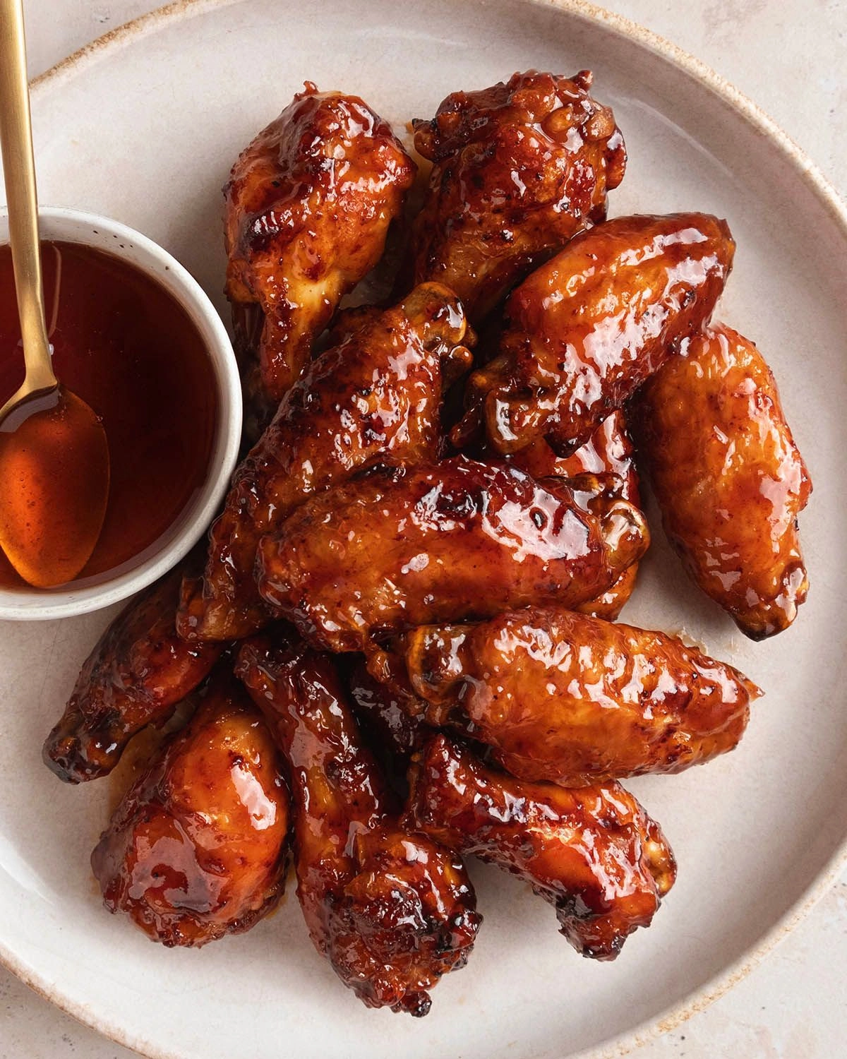 BBQ Hot Honey Chicken Wings