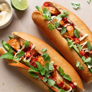 Lemongrass Chicken Banh Mi