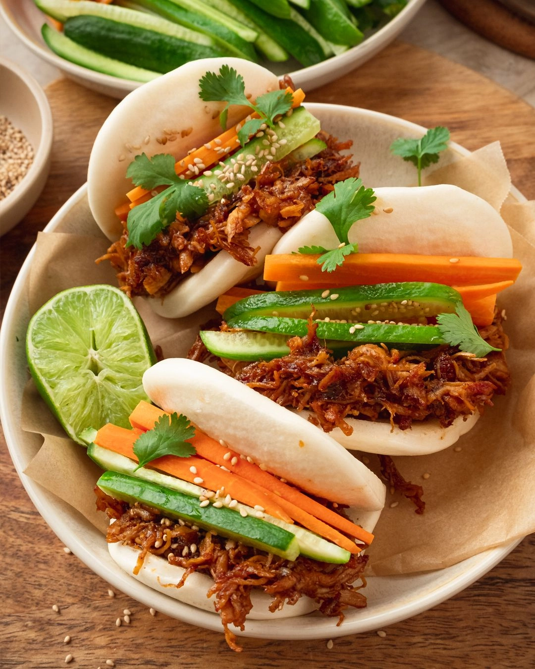  Weeknight Sticky Chicken Bao