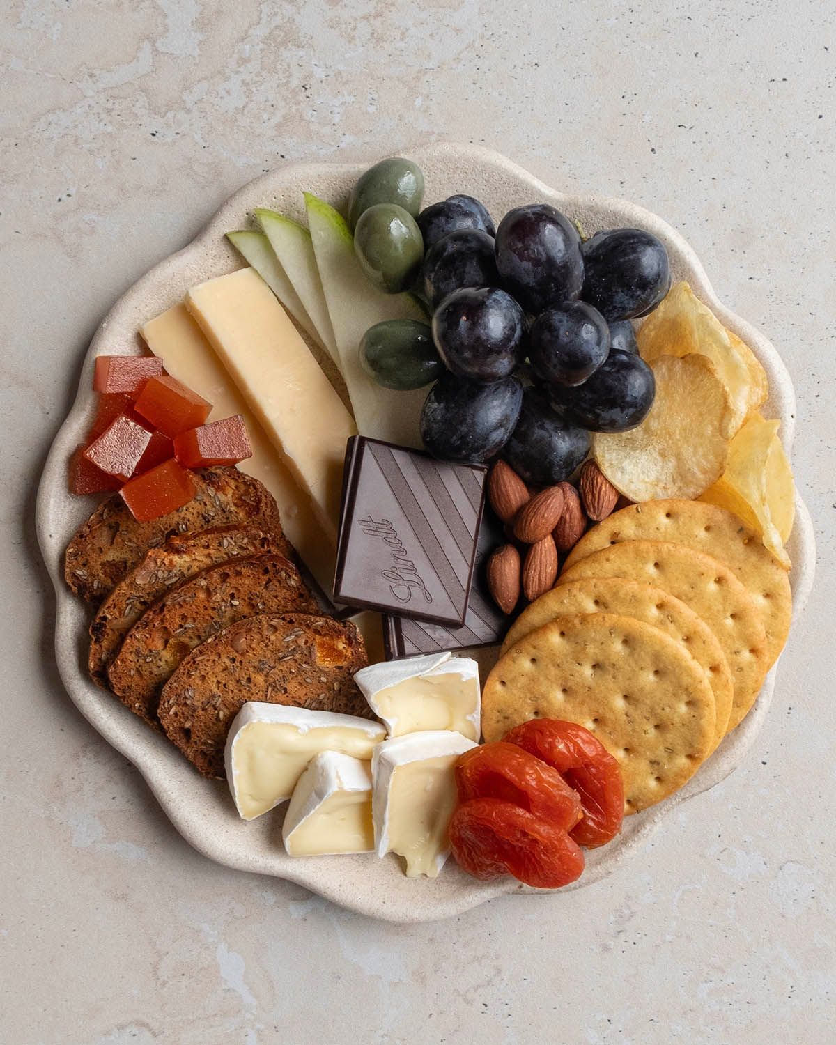 Charcuterie Board Lunch Plate