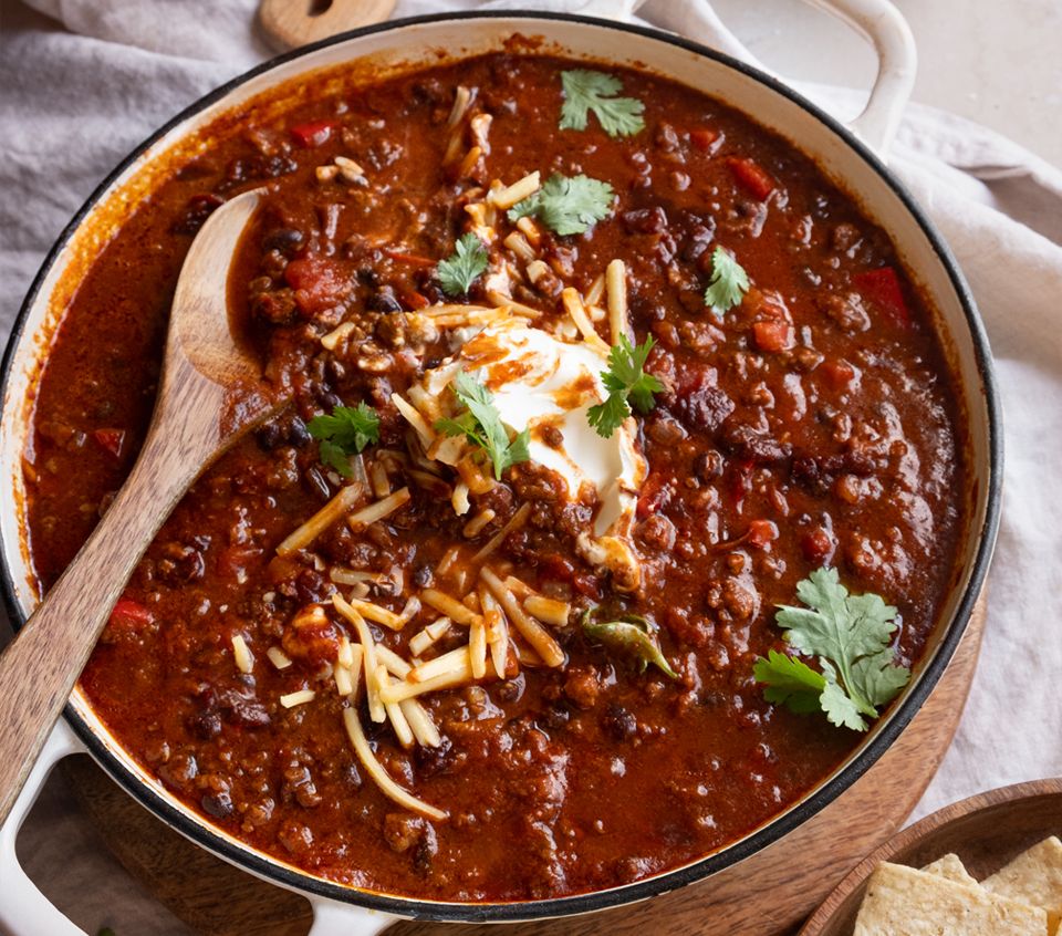 Easy Chili Recipe with Ground Beef