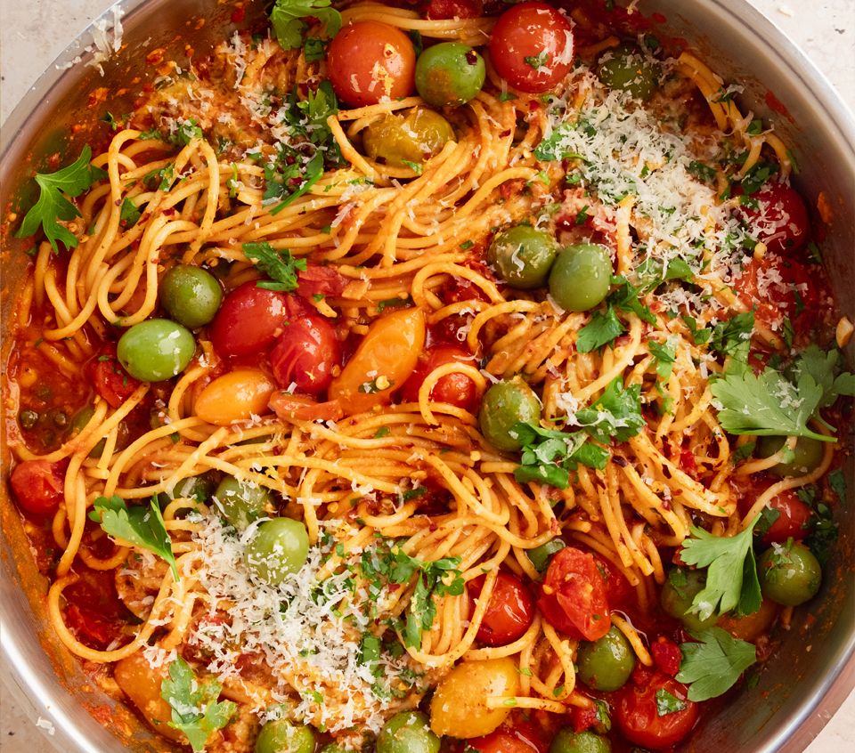 New School Pasta Puttanesca