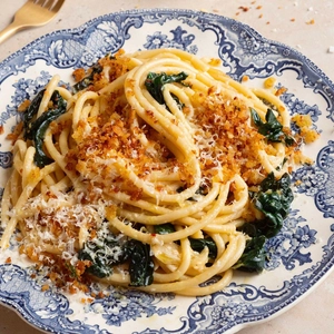 Bucatini with Cavolo Nero