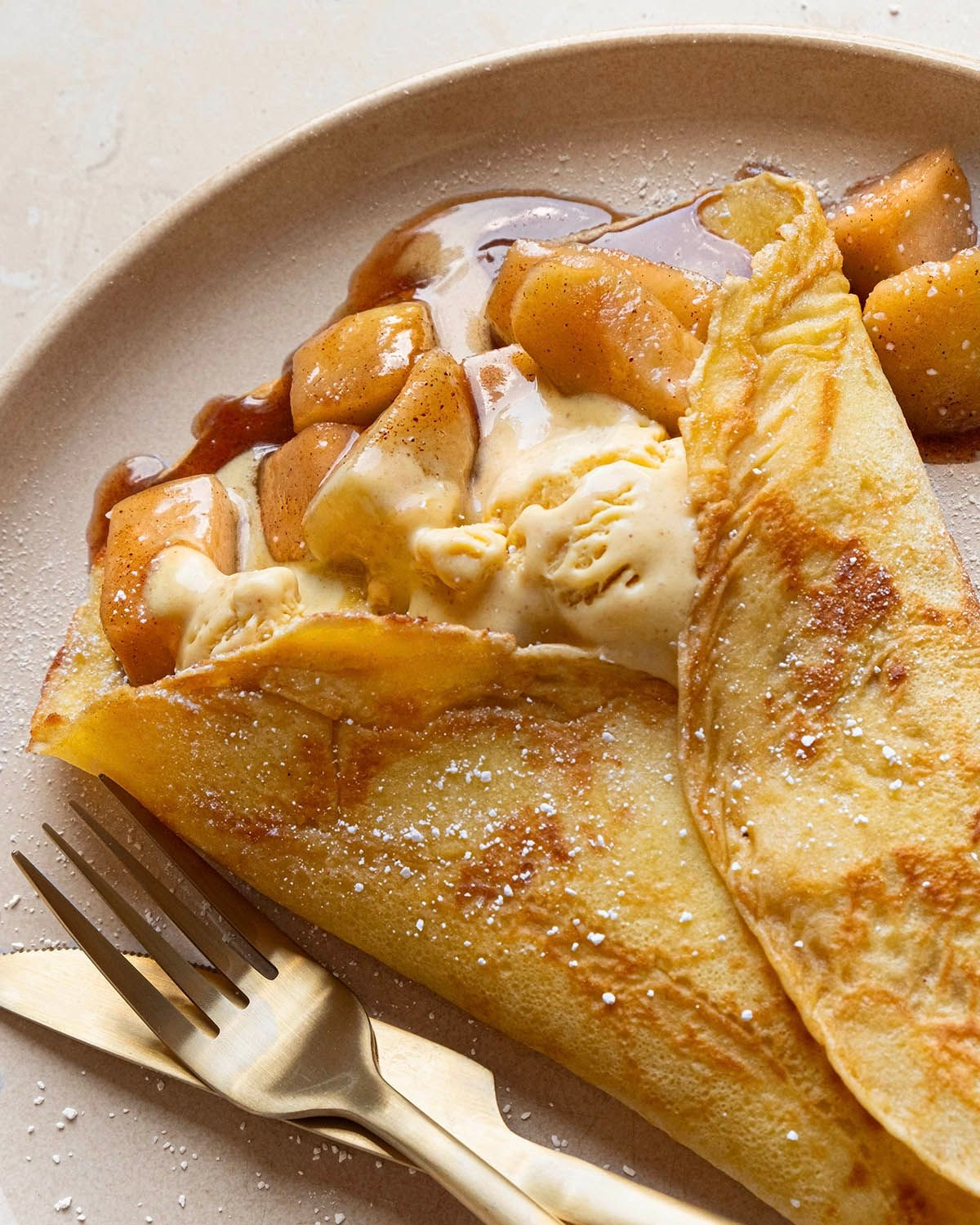 Apple Pie Crepes