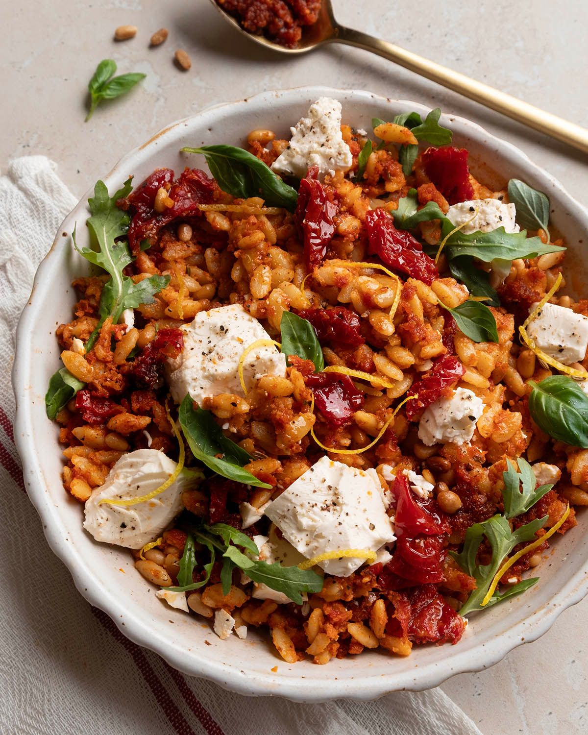 Sun-Dried Tomato Pasta Salad
