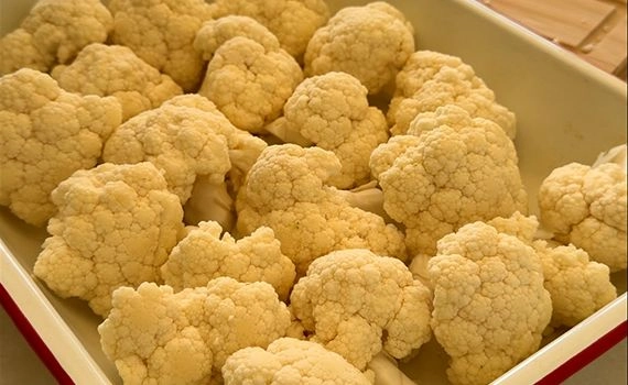 Cauliflower florets