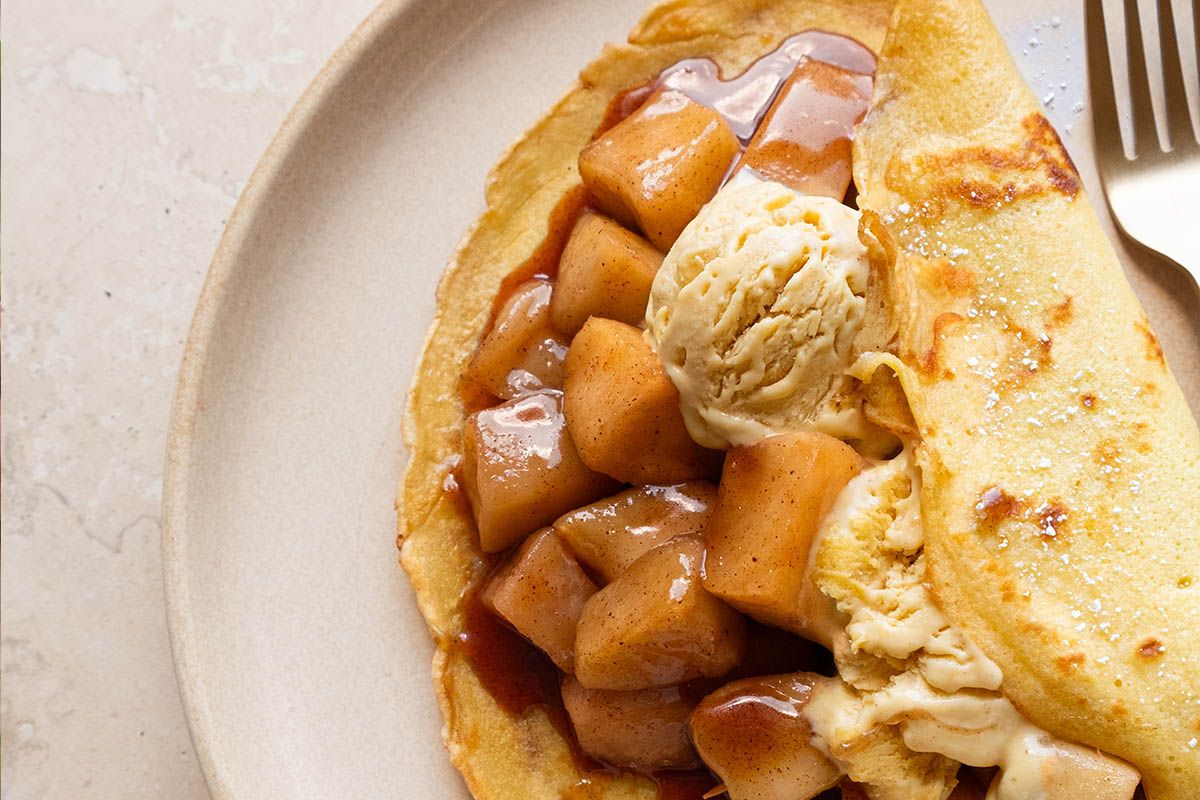Apple Pie Crepes